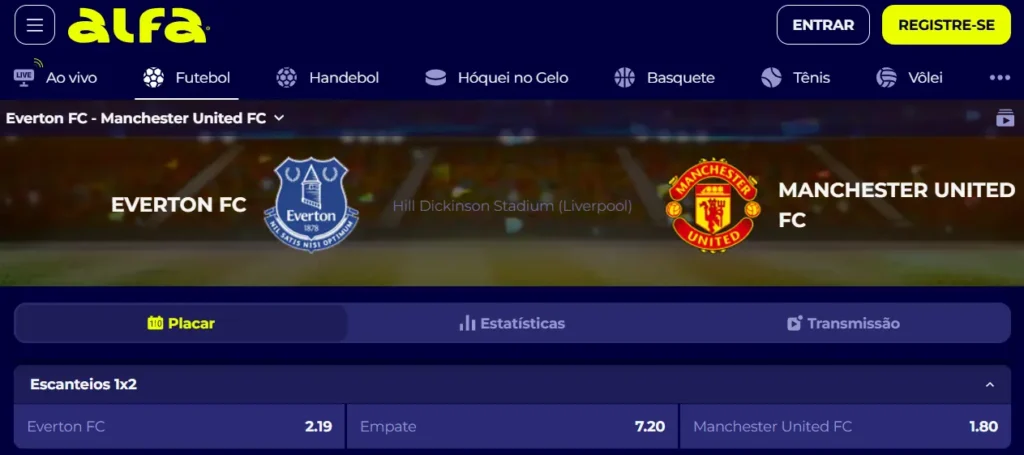 Alfa Bet Apostas de Futebol